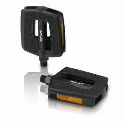 XLC Comfort-Pedal PD-C09 Kunststoff Mit Griptape-Oberfläche, Schwarz