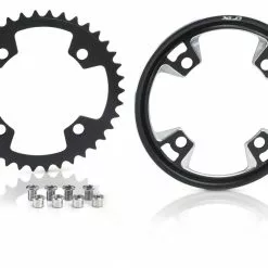 XLC Kettenblatt Für Bosch Systeme CR-E02 Schwarz, 42 Zähne, Inkl. Cover