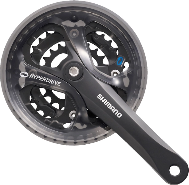 Shimano Kurbelgarnitur Acera FC-M361 Schwarz 7/8-fach 42/32/22 Zähne K 170mm