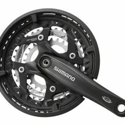 Shimano Kurbelgarnitur Trekking FC-T521 3x10 170 Mm 48-36-26 Zähne Schwarz