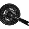 Shimano Kurbelgarnitur Tourney MTB FC-TY501 Vierkant 6/7/8-fach 42-34-24 Z. 170mm K