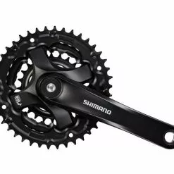 Shimano Kurbelgarnitur Tourney MTB FC-TY501 Vierkant 6/7/8-fach 42-34-24 Z.170mm
