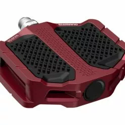 Shimano Pedal Flat PD-EF205 Plattform Rot