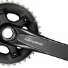 Shimano Kurbelgarnitur DEORE MTB FC-M6000 2x10 36/26 Zähne 170mm Schwarz