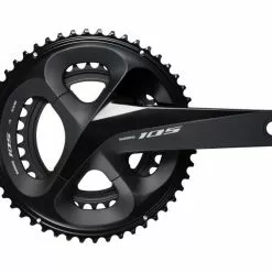 Shimano Kurbelgarnitur 105 FC-R7000 2x11 50/34 Zähne 160mm Schwarz