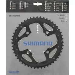 Shimano Kettenblatt DEORE LX FC-T671 48 Zähne Für KSR Schwarz