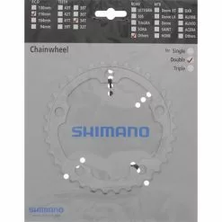Shimano Kettenblatt Road FC-2350,34 Zähne,110 Mm, Silber