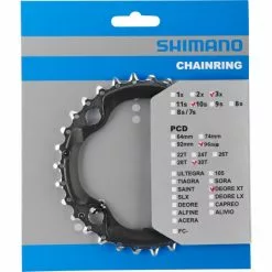 Shimano Kettenblätter DEORE XT FC-M782 30 Zähne (AN)