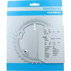 Shimano Kettenblatt 105 FC-5800 110 Mm, 36 Zähne (MB) Silber
