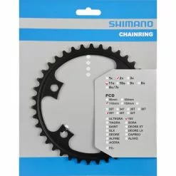 Shimano Kettenblatt 105 FC-5800 110 Mm, 39 Zähne (MD) Schwarz