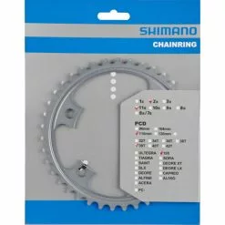 Shimano Kettenblatt 105 FC-5800 110 Mm, 39 Zähne (MD) Silber
