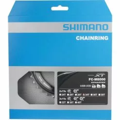 Shimano Kettenblatt DEORE XT FC-M8000 2-fach 34 Zähne (BB) Für 34-24 Zähne