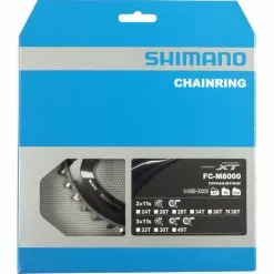 Shimano Kettenblatt DEORE XT FC-M8000 2-fach 38 Zähne (BD) Für 38-28 Zähne