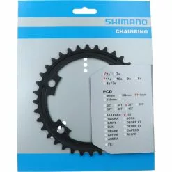 Shimano Kettenblatt 105 FC-R7000 110 Mm, 36 Zähne (MT) Schwarz