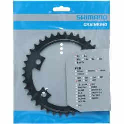 Shimano Kettenblatt 105 FC-R7000 110 Mm, 39 Zähne (MW) Schwarz
